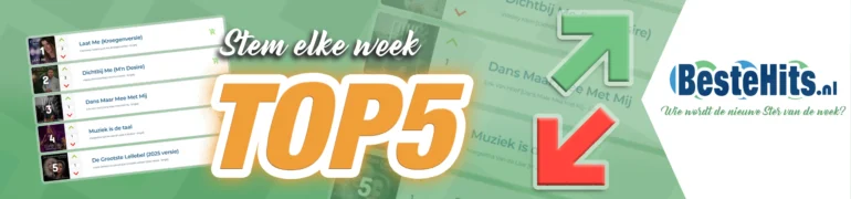 BesteHitsNL Radio 72 Stemmen TOP5 BesteHitsNL Sterren NL